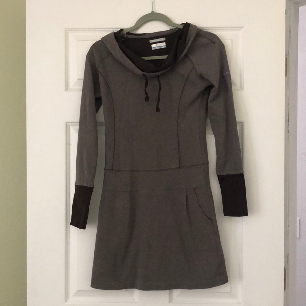 Columbia Women's Gray and Brown Dress